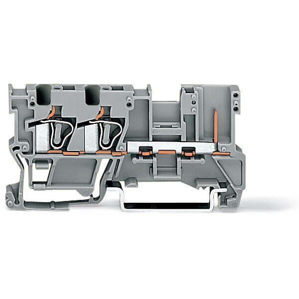 WAGO 2L/1-Pin-Basisklemme grau 769-251
